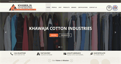 Desktop Screenshot of khawajaindustries.com